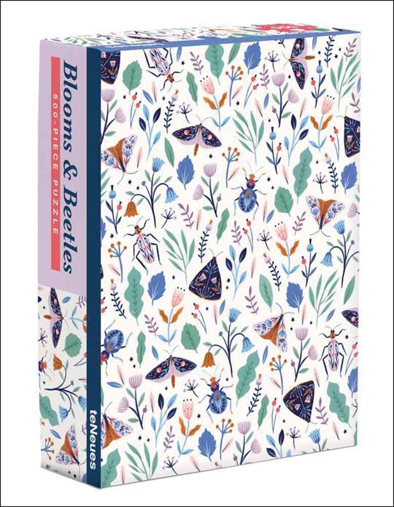 Blooms & Beetles 500-Piece Puzzle | Flora Waycott | teNeues