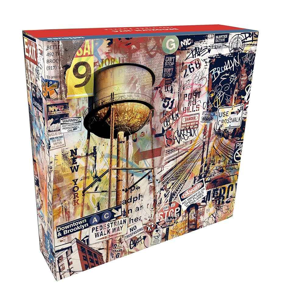Brooklyn, NY 1,000-Piece Puzzle | teNeues | with Poster Guide
