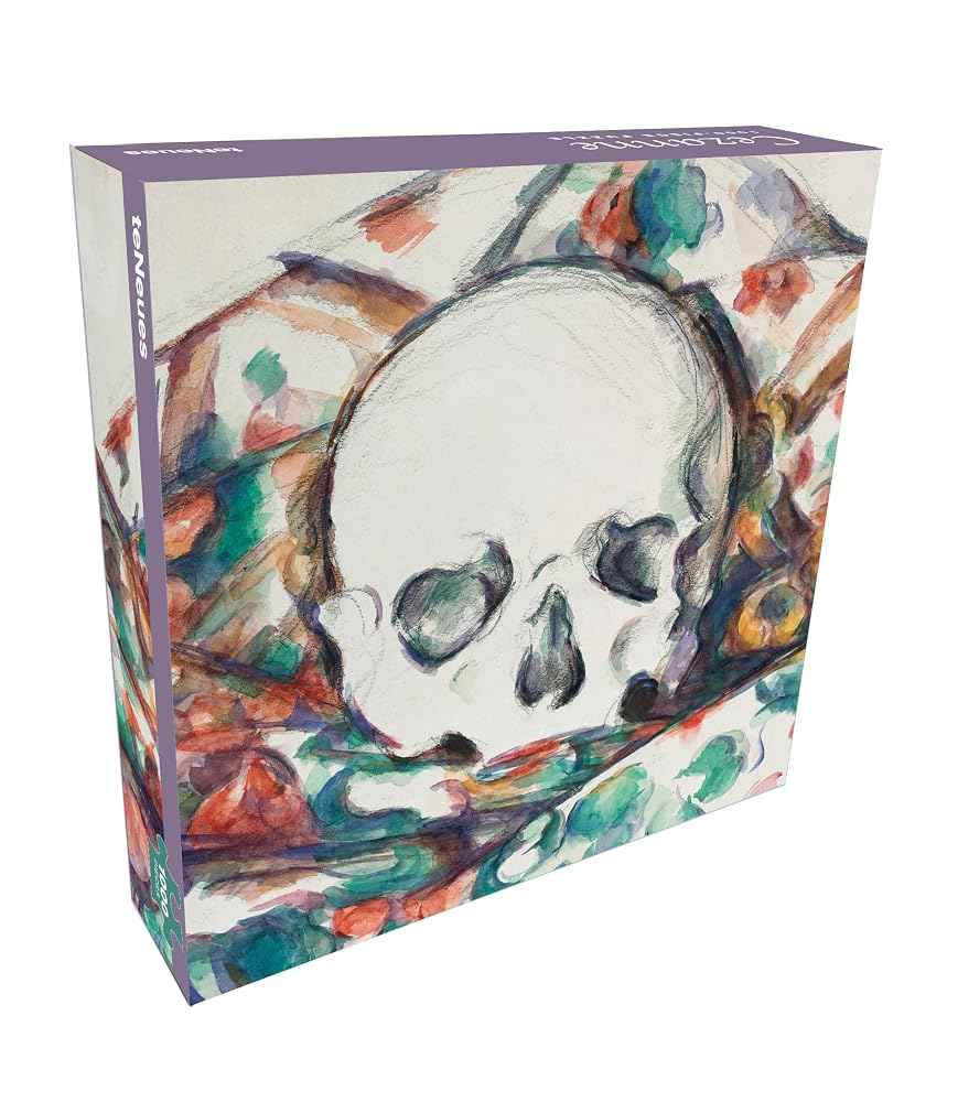 Skull on a Curtain 1,000-Piece Puzzle | Paul Cézanne | teNeues