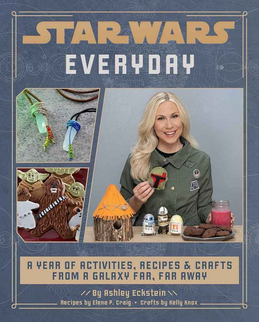 Star Wars Everyday activities, recipes and crafts book with character and craft images
