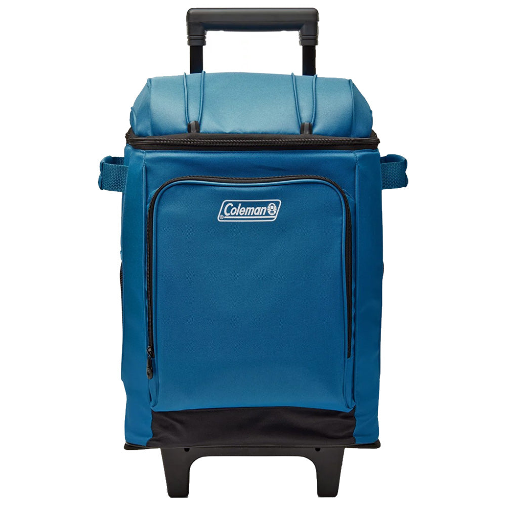 Coleman Chiller 42-Can Soft-Sided Wheeled Cooler - Deep Ocean