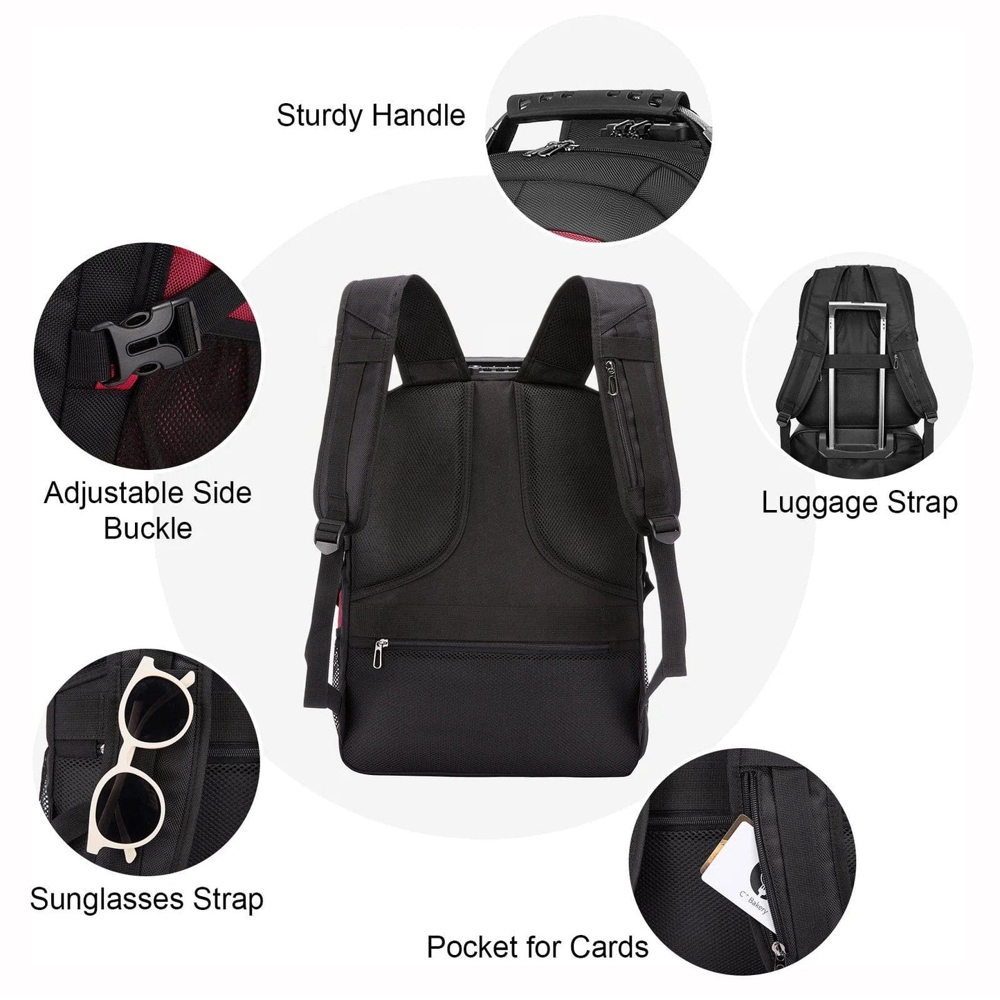 Sahara Anti-Theft Travel Laptop Backpack | USB Charging | Fits up to 17.3" | 4 Colors