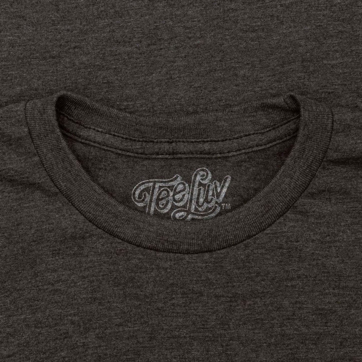 Count Chocula T-Shirt | Distressed Monster Cereal Logo | Charcoal Heather | Poly-Cotton
