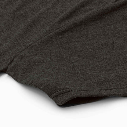 Gumby & Pokey Cowboy T-Shirt | Classic Claymation Graphic | Charcoal Gray Heather | Poly-Cotton
