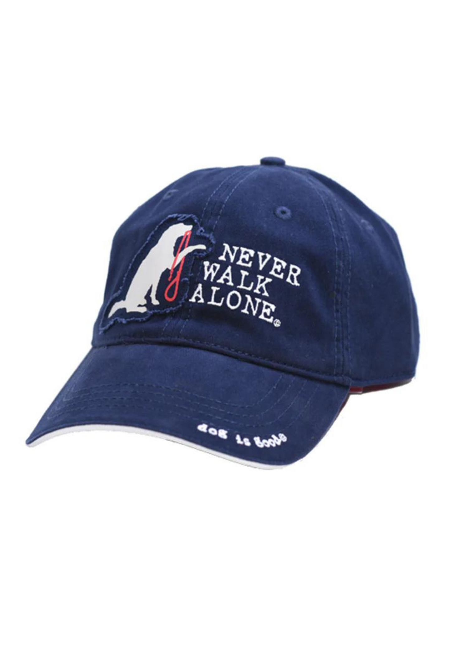 Dog is Good — Never Walk Alone Hat | Felt Applique | Bolo Logo | Brushed Twill | One Size