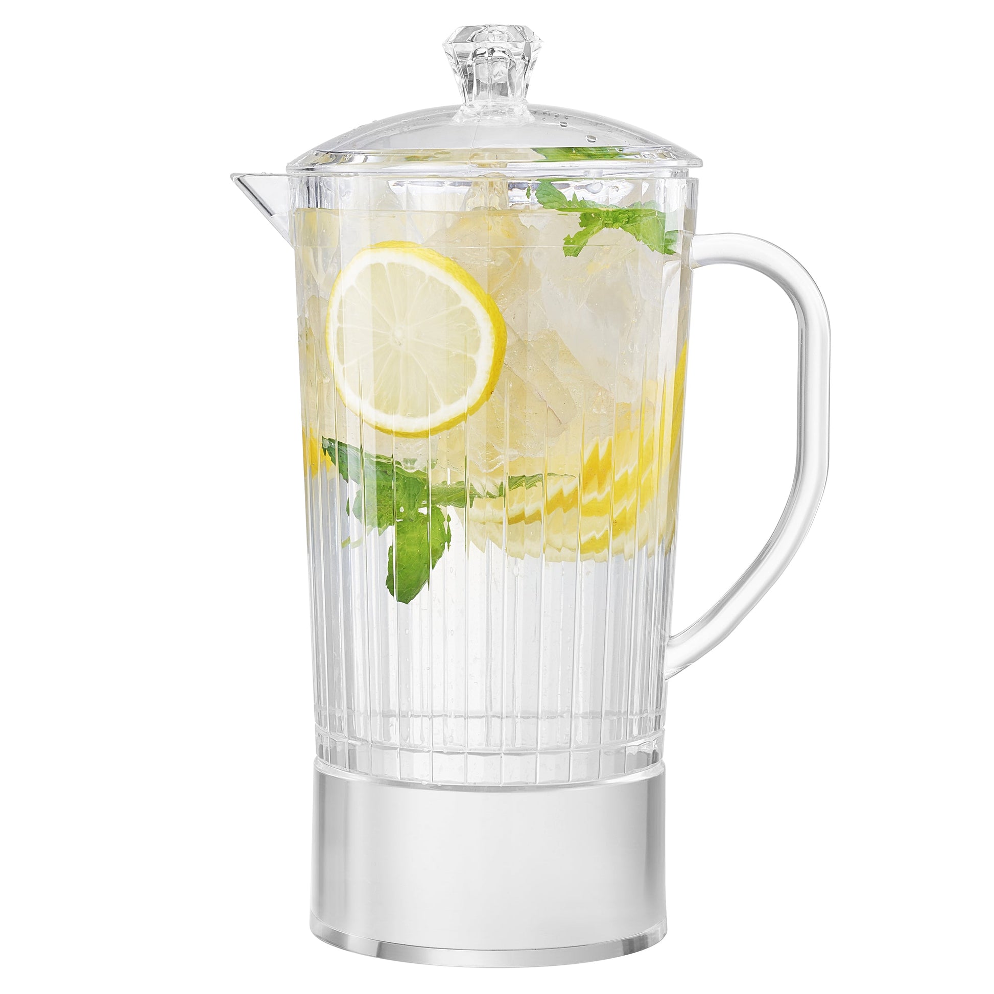 Barcelona Acrylic Pitcher with Lid | 65oz | Shatterproof | Indoor & Outdoor | Khen Site - Niksstuff