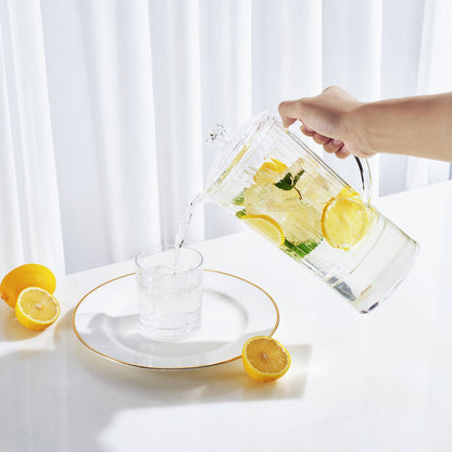Barcelona Acrylic Pitcher with Lid | 65oz | Shatterproof | Indoor & Outdoor | Khen Site - Niksstuff