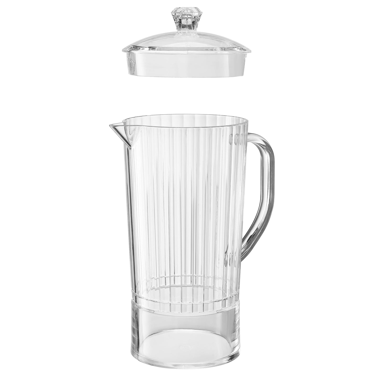 Barcelona Acrylic Pitcher with Lid | 65oz | Shatterproof | Indoor & Outdoor | Khen Site - Niksstuff