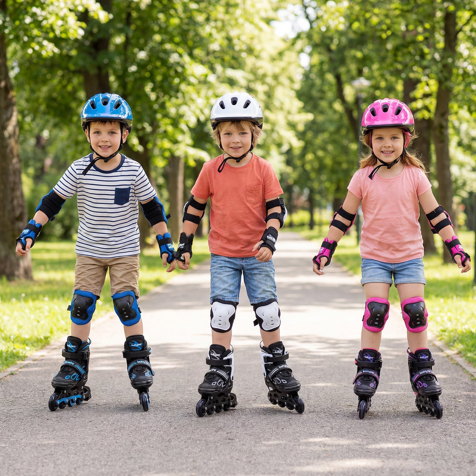 Adjustable Kids' Inline Skates | Ages 5-14 | Boys & Girls - Niksstuff