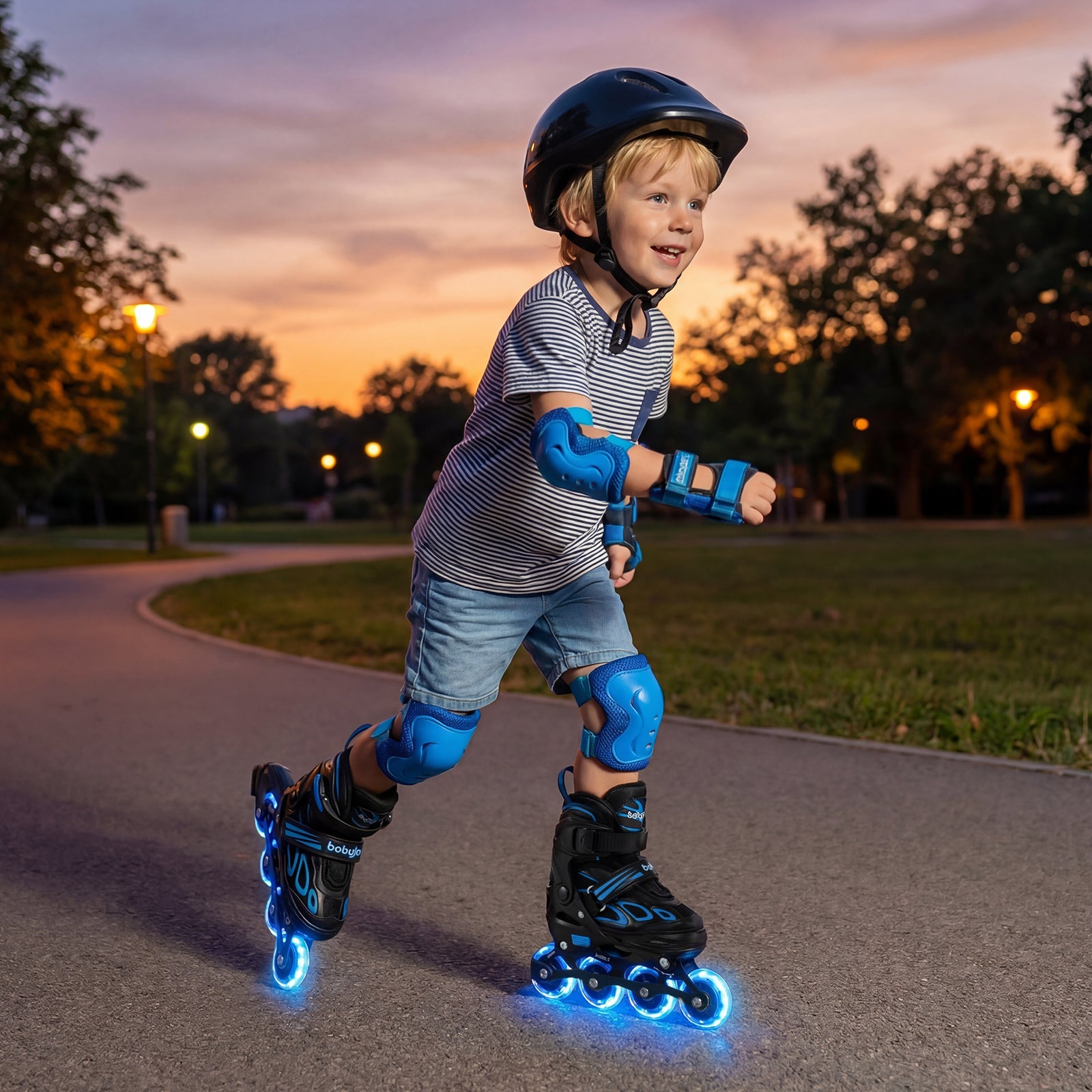 Adjustable Kids' Inline Skates | Ages 5-14 | Boys & Girls - Niksstuff