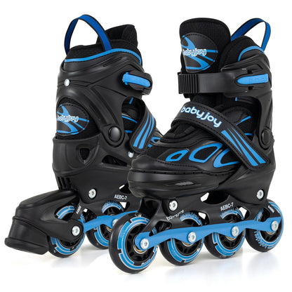 Adjustable Kids' Inline Skates | Ages 5-14 | Boys & Girls - Niksstuff