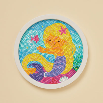Diamond Art Kit for Kids | 5 Designs – Dino, Dog, Mermaid & Unicorn - Niksstuff