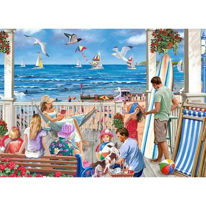 All on Deck 1000-Piece Jigsaw Puzzle by House of Puzzles