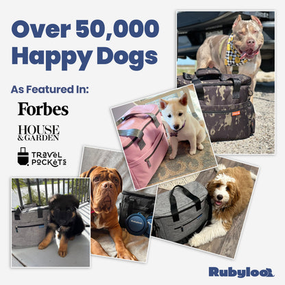 Rubyloo The Original Doggy Bag™ | Dog Travel Tote | 25L | Airline-Approved | 7 Colors