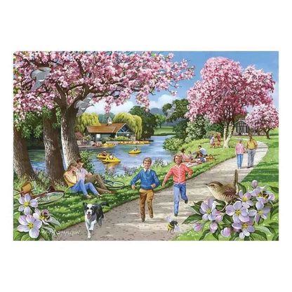 Apple Blossom Time 1000-Piece Jigsaw Puzzle by House of Puzzles