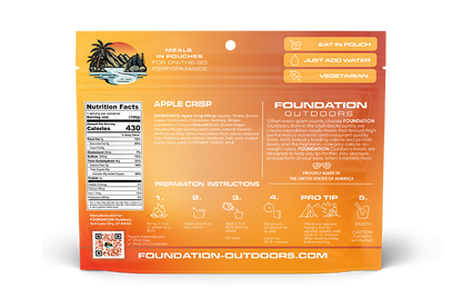 Foundation Outdoors Apple Crisp