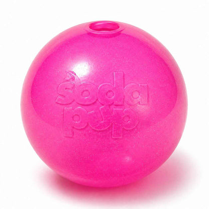 SodaPup Glitter Ball Dog Toy 2-Pack - 2.5" Floating Treat Dispenser