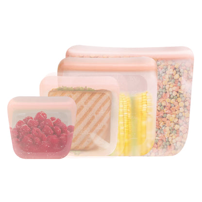 purifyou Reusable Silicone Food Storage Bags - Set of 5