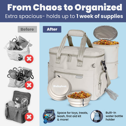 Rubyloo The Original Doggy Bag™ | Dog Travel Tote | 25L | Airline-Approved | 7 Colors