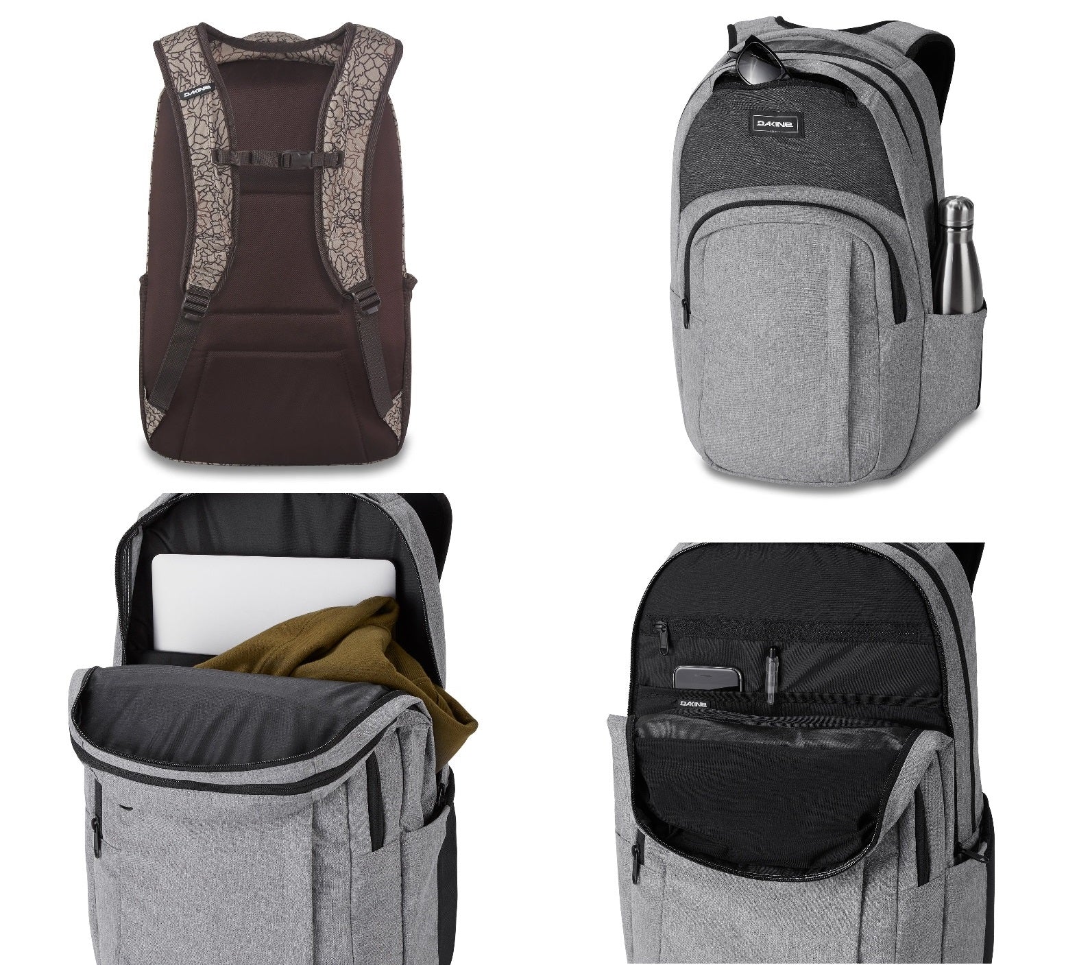 Dakine Campus Backpack | 18L, 25L, or 33L | School & Everyday Carry | 8 Colors | bluesign® Approved - Niksstuff
