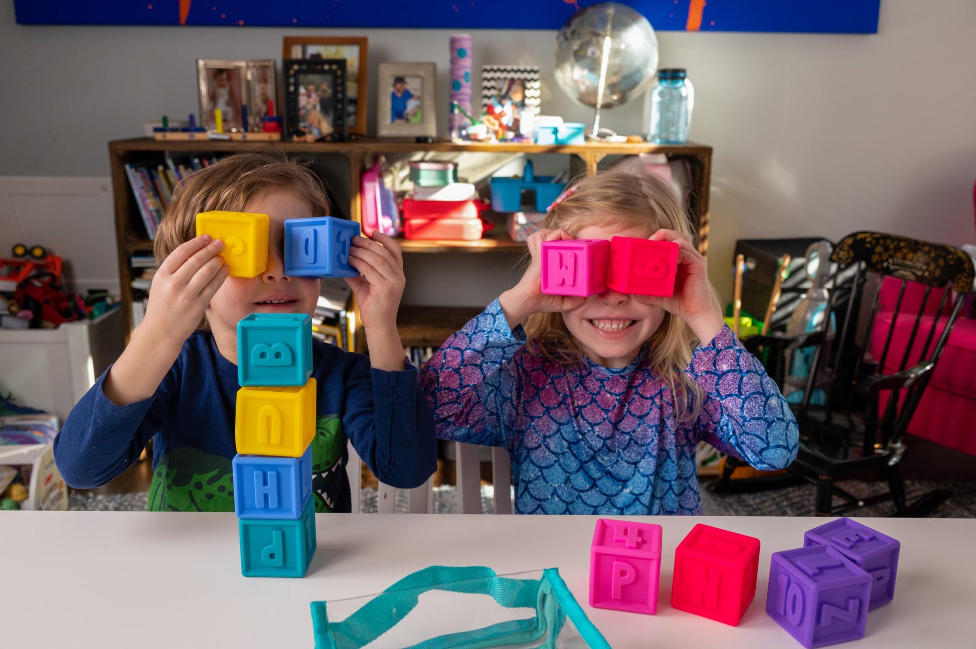 Squeeze & Stack Blocks by Domino & Juliette - Niksstuff