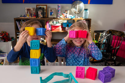 Squeeze & Stack Blocks by Domino & Juliette - Niksstuff