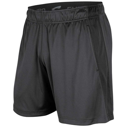 Limitless 7-inch basketball shorts (Dri-Gear) black; elastic waist, perforated side panel