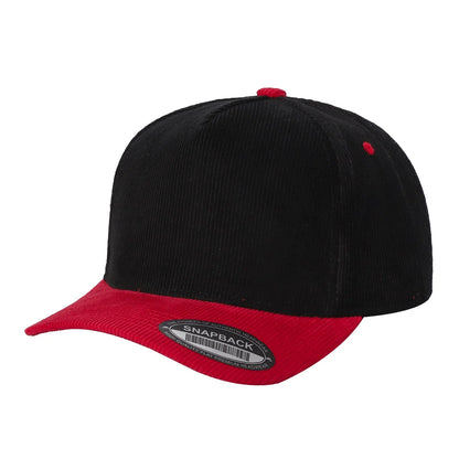 5-Panel Twill & Corduroy Baseball Cap | 14 Color Combos - Niksstuff