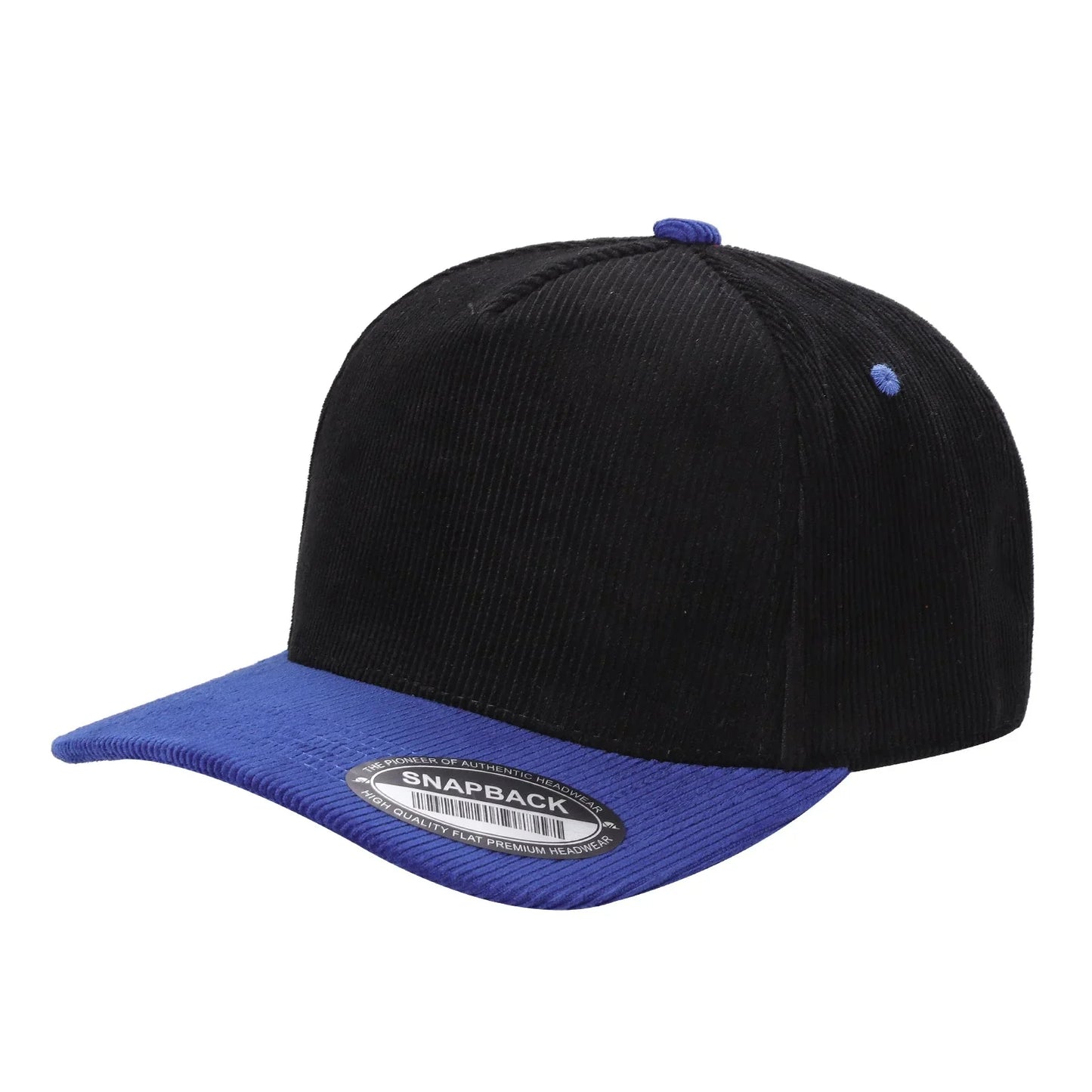 5-Panel Twill & Corduroy Baseball Cap | 14 Color Combos - Niksstuff