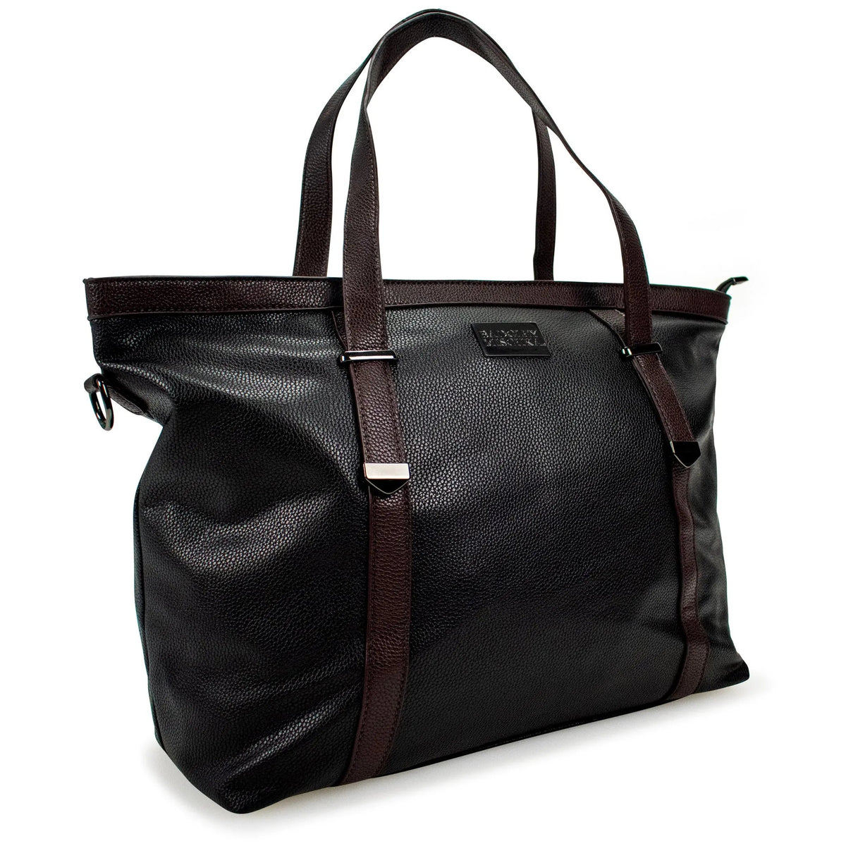 Badgley Mischka Anna XL Vegan Leather Weekender Duffel Bag