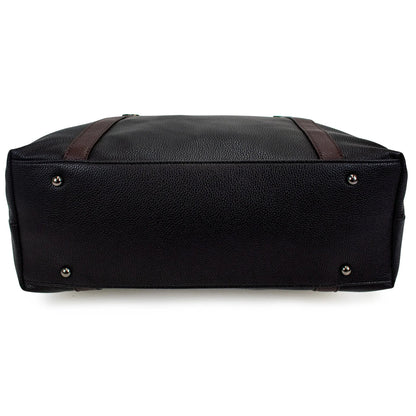 Badgley Mischka Anna XL Vegan Leather Weekender Duffel Bag