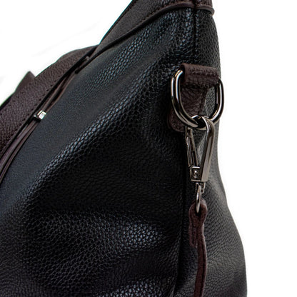 Badgley Mischka Anna XL Vegan Leather Weekender Duffel Bag