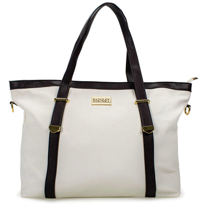 Badgley Mischka Anna XL Vegan Leather Weekender Duffel Bag