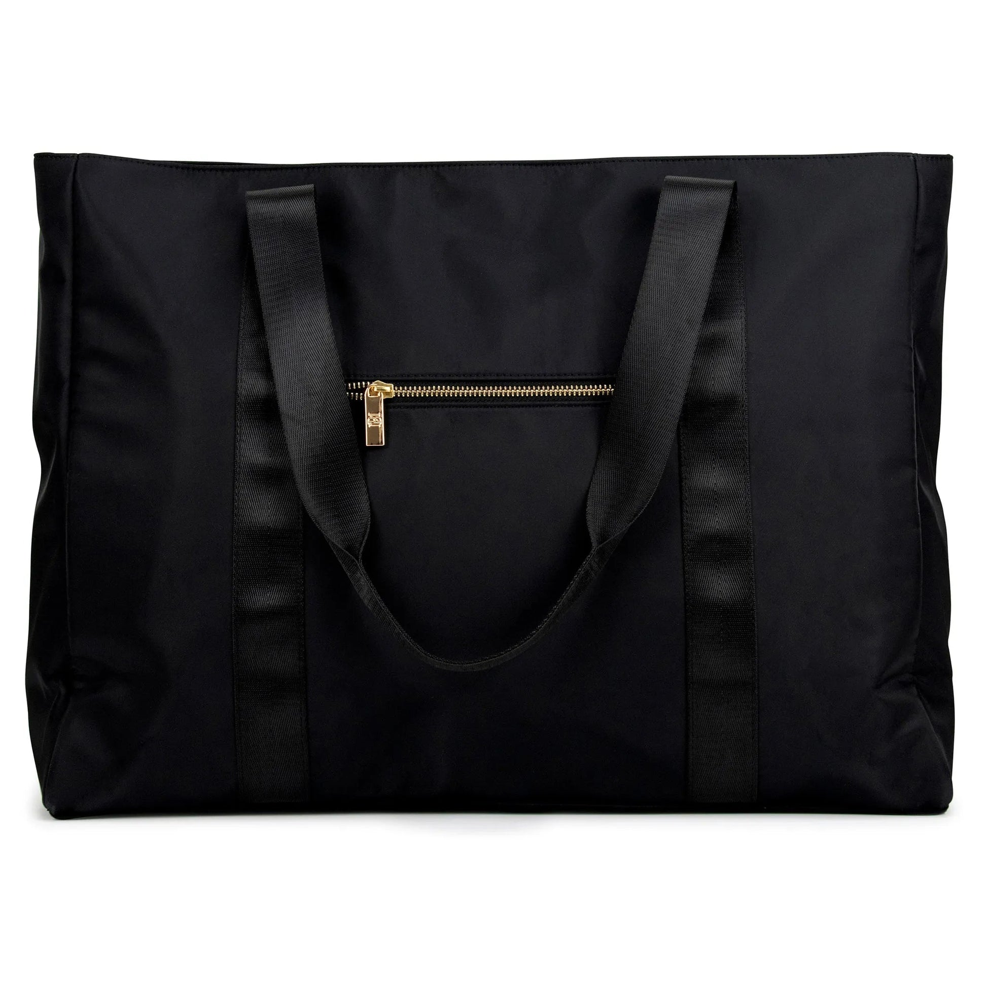 Badgley Mischka Nylon Weekender Tote Bag | 7 Colors | BM Monogram Lining - Niksstuff