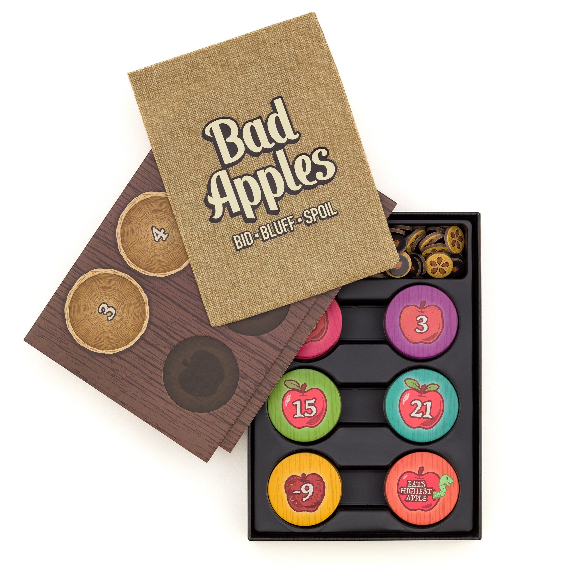 Bad Apples Bluffing & Auction Game by Lost Boy Entertainment - Niksstuff