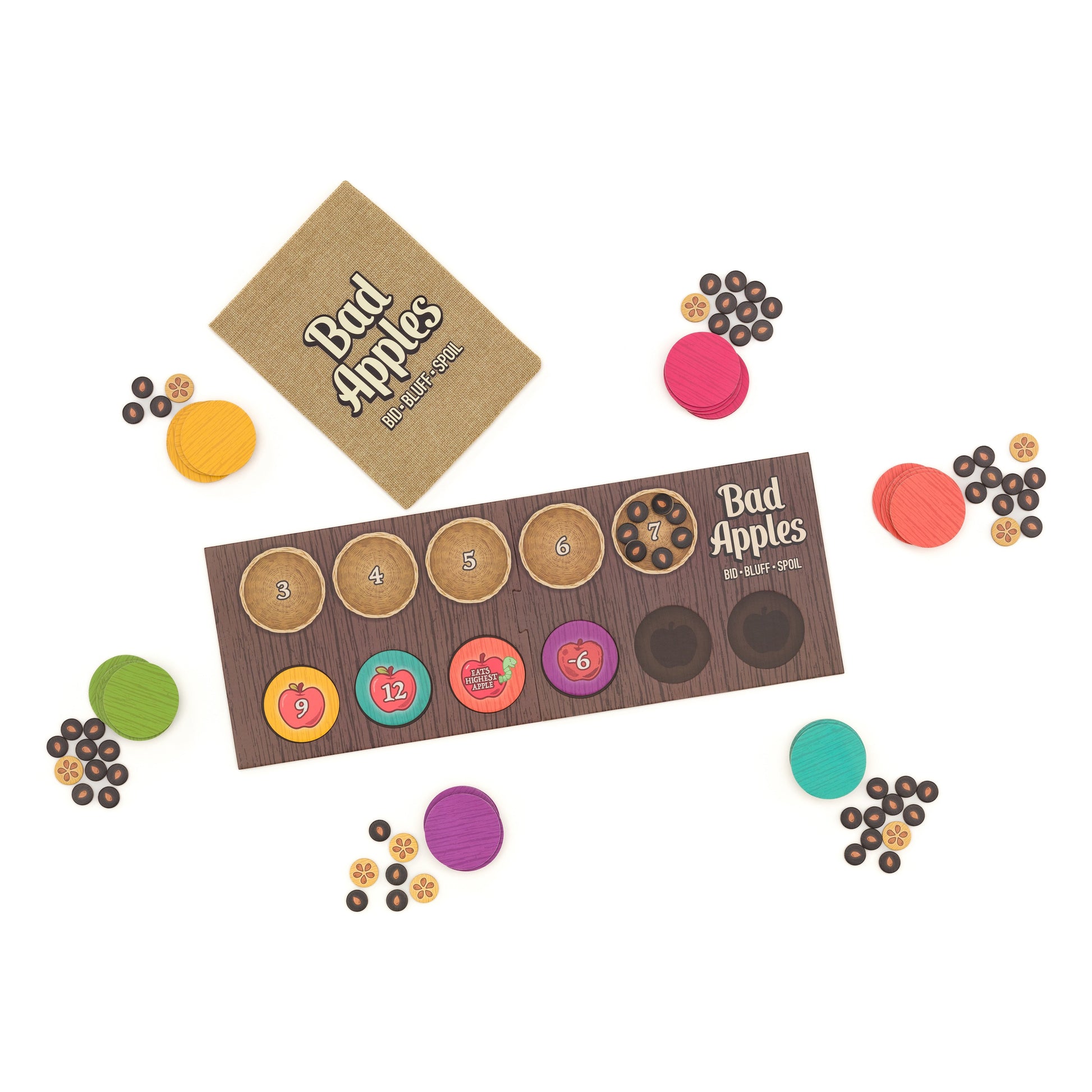 Bad Apples Bluffing & Auction Game by Lost Boy Entertainment - Niksstuff