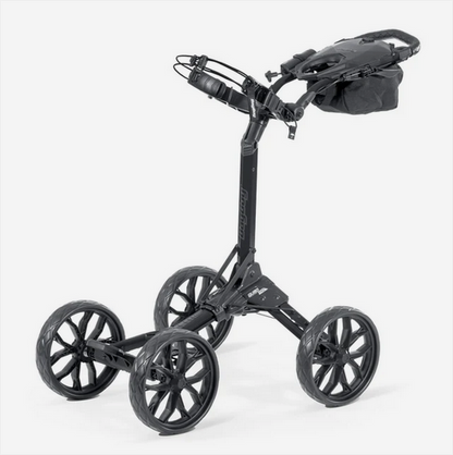 Bag Boy Quad Pro Push Cart | 4-Wheel Stability | Aluminum Frame | 5 Colors - Niksstuff