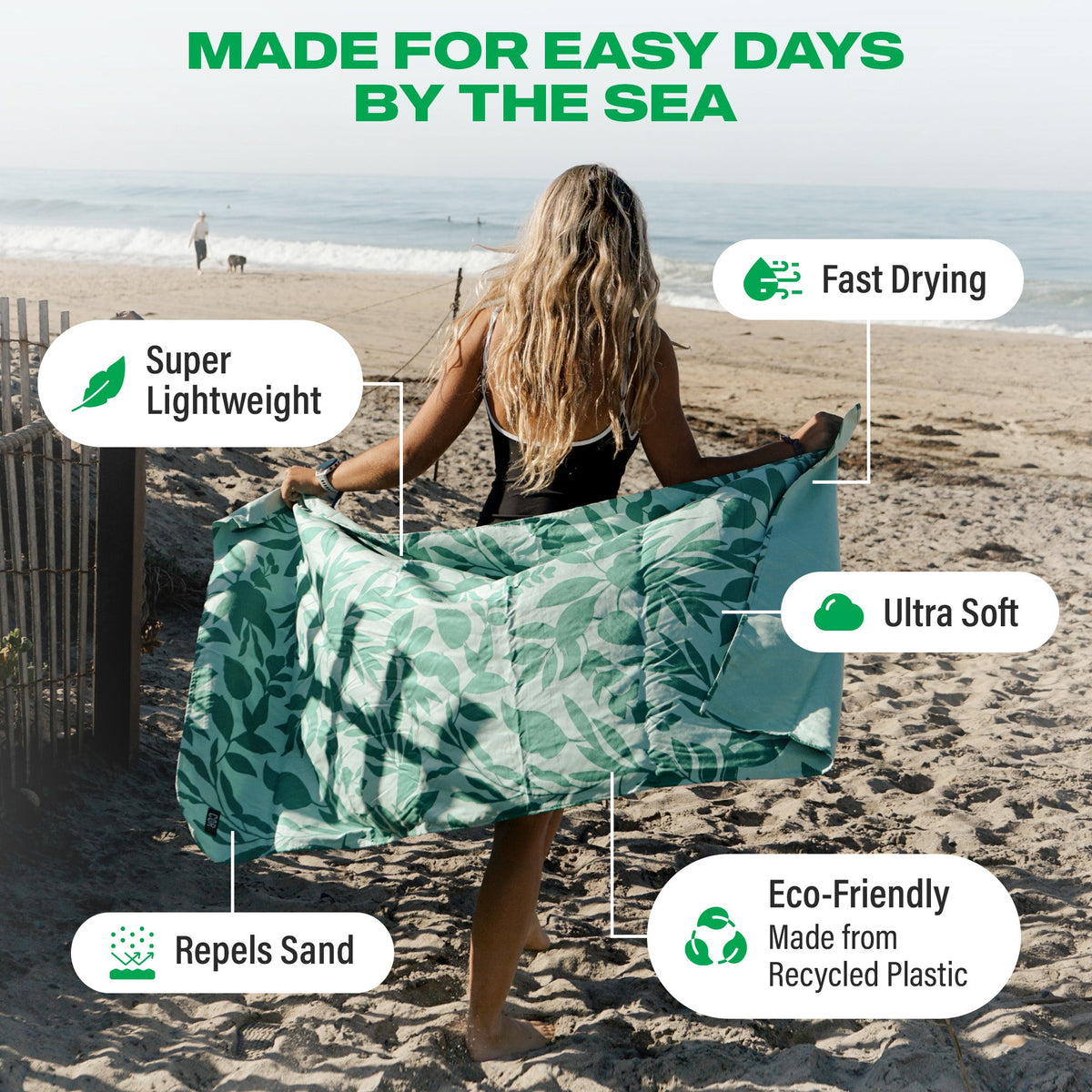 COR Surf Travel Bundle Gift Set – Toiletry Bag, Compression Packing Cubes & Microfiber Towel