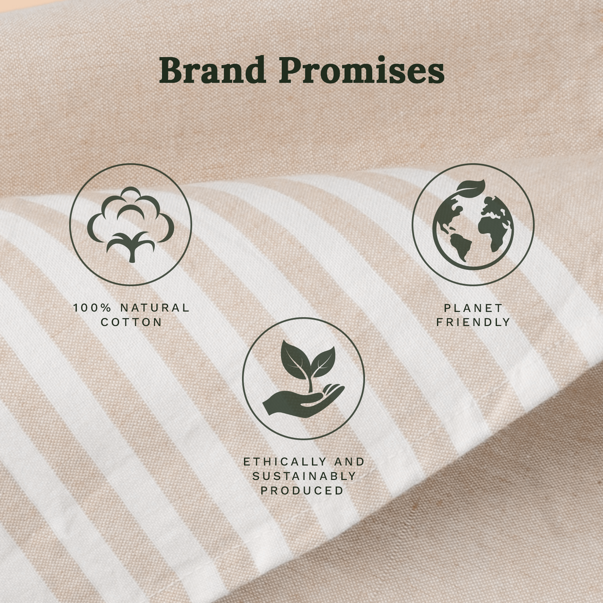 Turkish Organic Cotton Beach Towel
