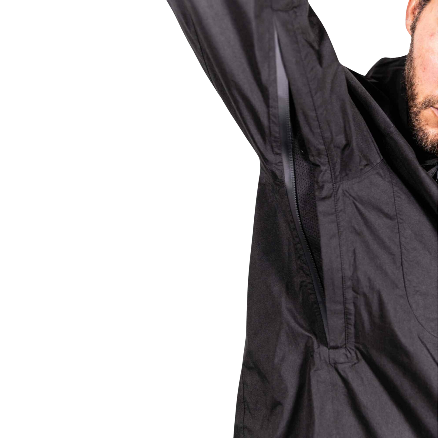 Black Fin — The Outback Waterproof Rain Jacket with IPX8 Dry Bag Pocket | XS–4XL