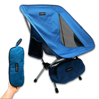 Pike Trail Ultralight Camp Chair | 2.2 lbs | 330 lb Capacity | Carry Bag Included