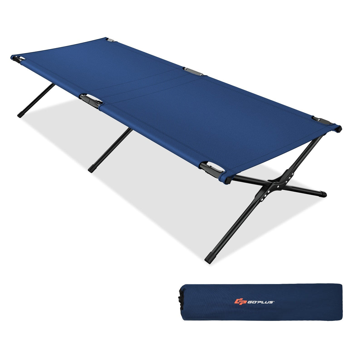 Folding Camping Cot for Adults and Kids with Carry Bag