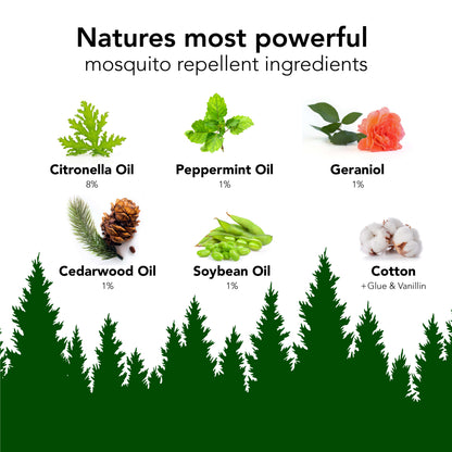 Buganic Mosquito Repellent Cotton Stickers - DEET-Free Patches