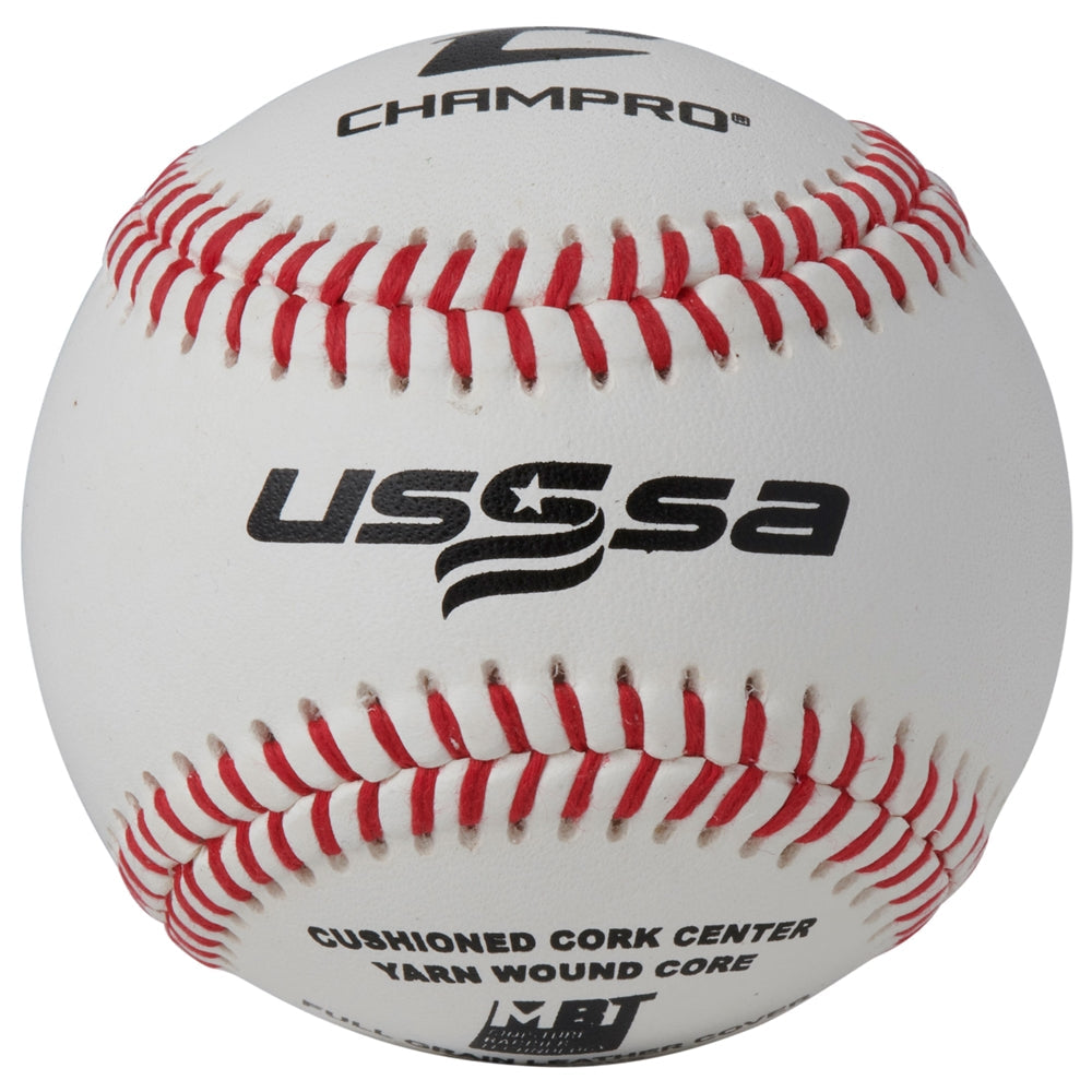 Champro USSSA Approved Full-Grain Leather Baseball