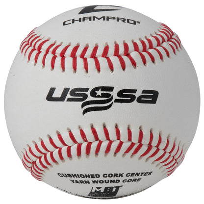Champro USSSA Approved Full-Grain Leather Baseball