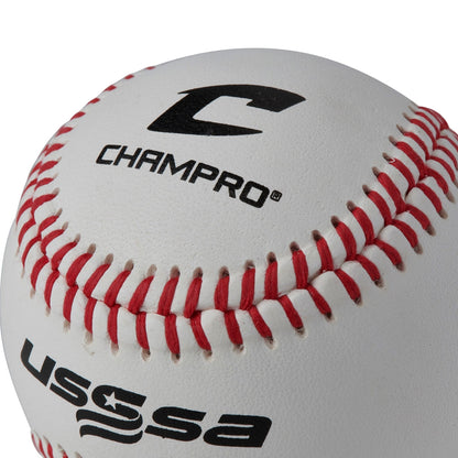 Champro USSSA Approved Full-Grain Leather Baseball