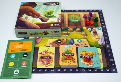 Community Garden: The Board Game - 2-4 Players Strategic Game