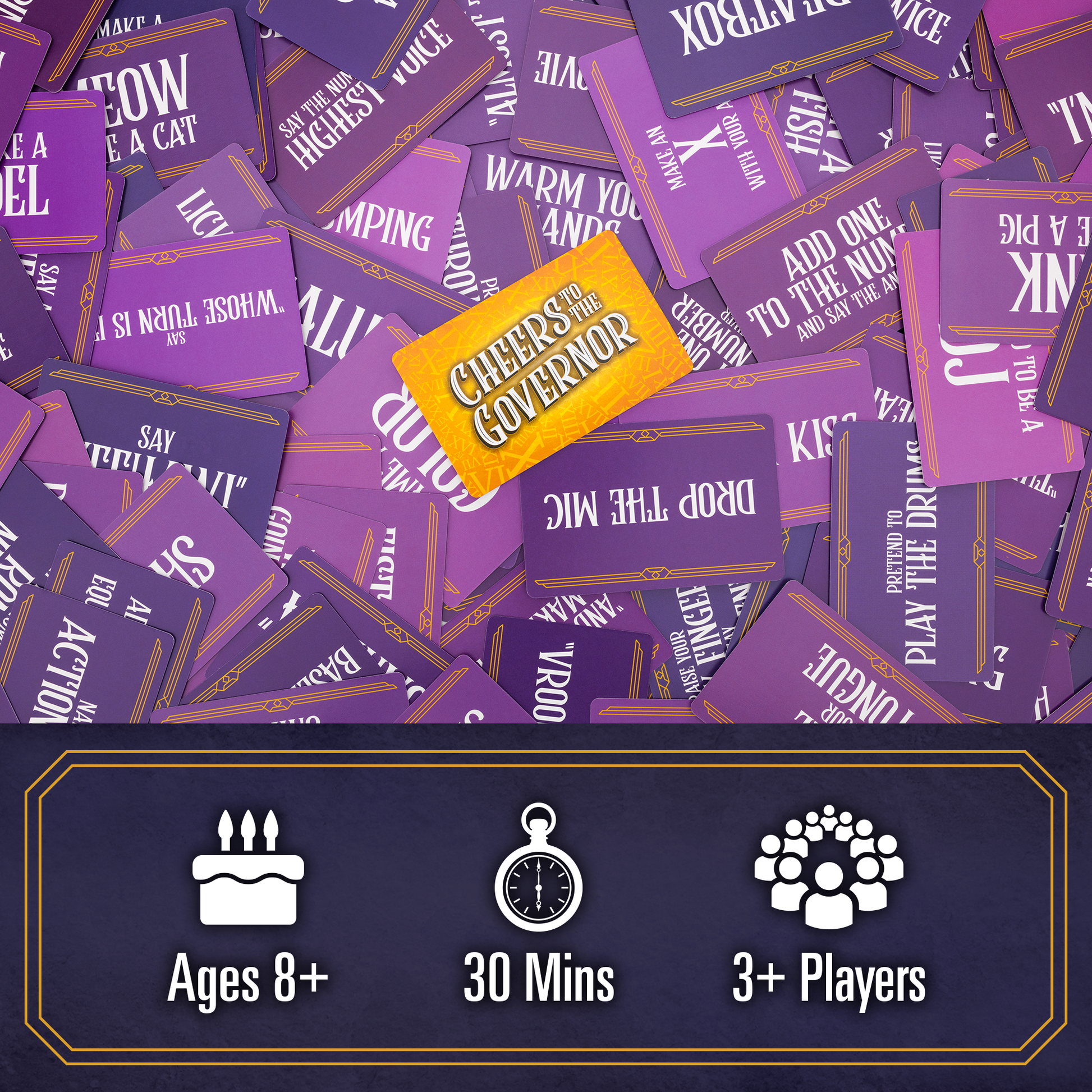 Cheers to the Governor Card Game by Lost Boy Entertainment - Niksstuff