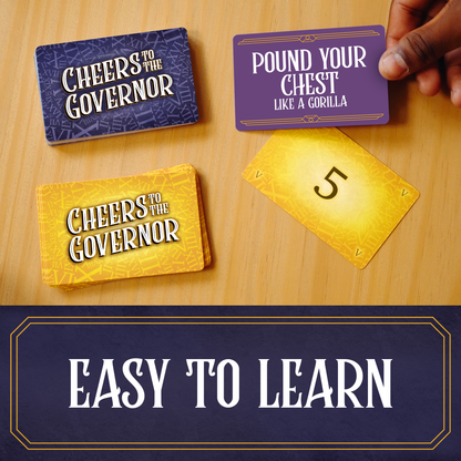 Cheers to the Governor Card Game by Lost Boy Entertainment - Niksstuff