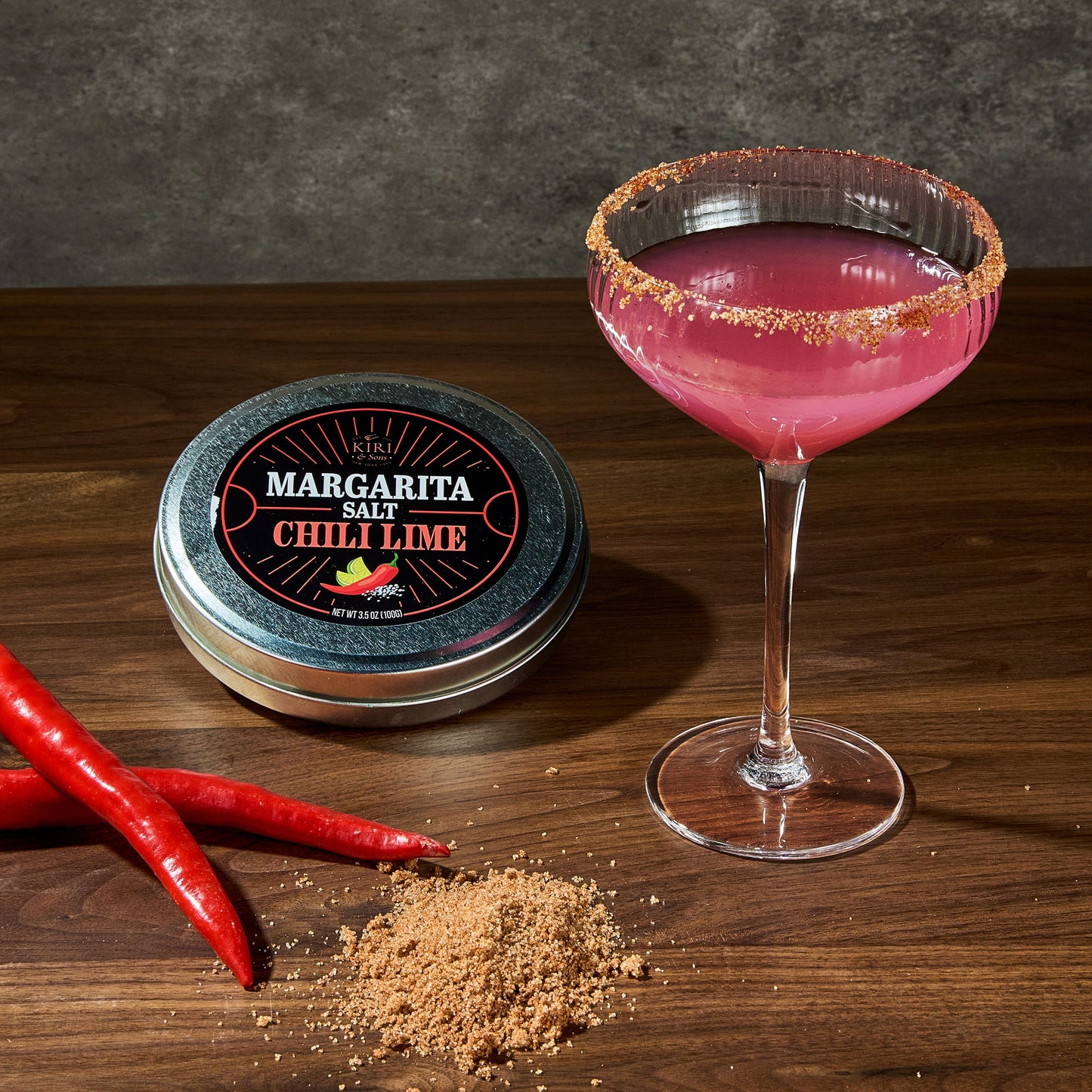 Margarita Salt Rim Variety Set – 5 Flavors, 3.5 oz Each | Chili Lime, Lemon Drop, Classic Lime, Habanero Honey & Jalapeño Citrus